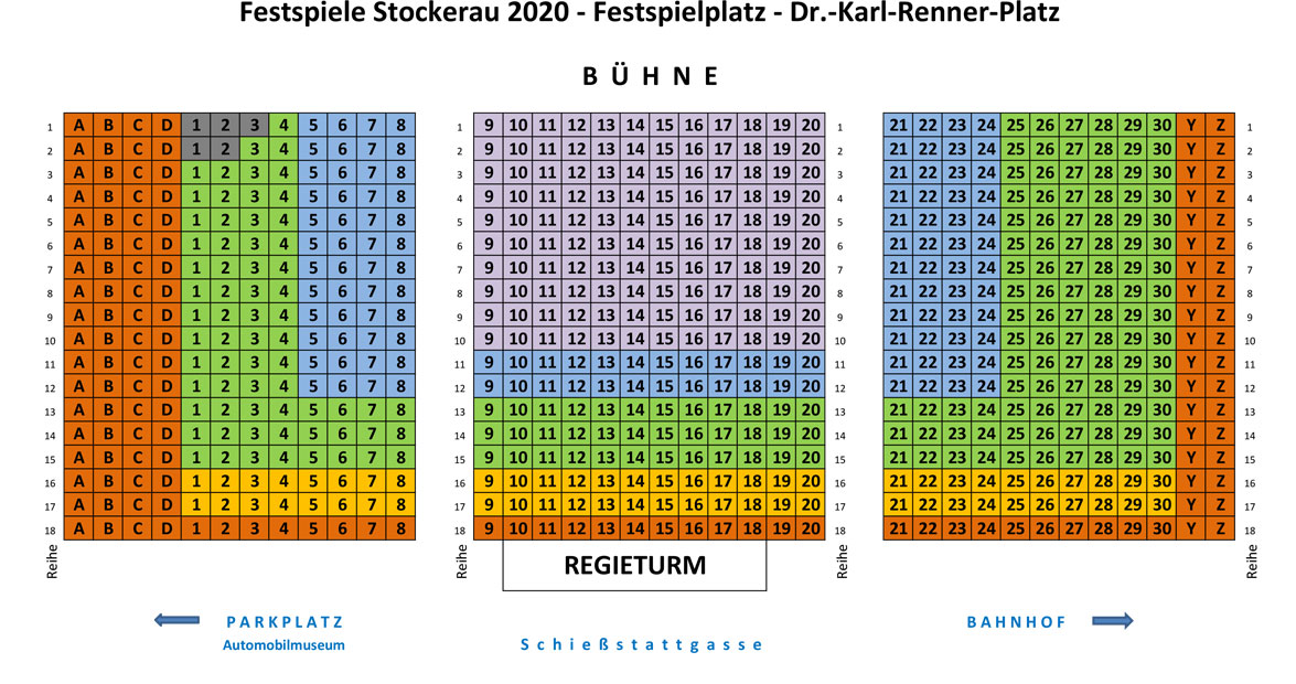Sitzplan - Festspiele Stockerau Sitzplan - Festspiele Stockerau